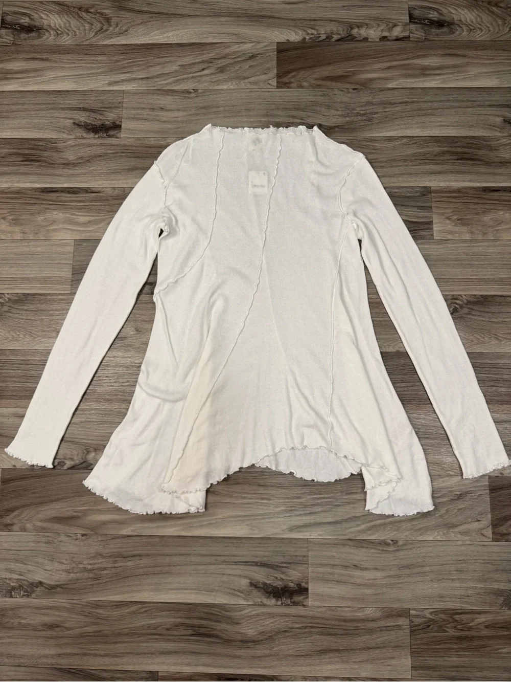 Free People We The Free Care Free Full Swing Tunic Top Cotton in Ivory Large